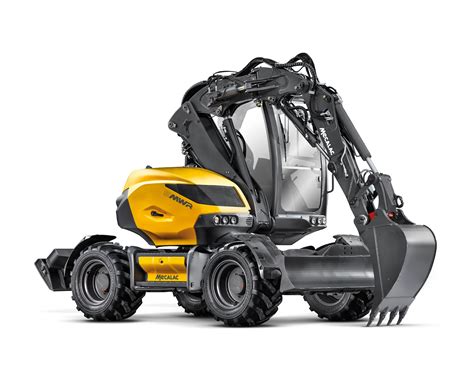 small wheeled excavators